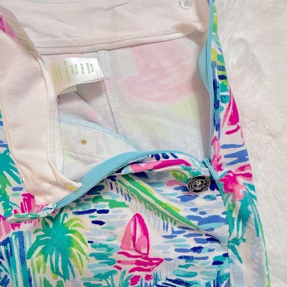 Lilly Pulitzer Knit Side Zip Shorts - Picture 7 of 8